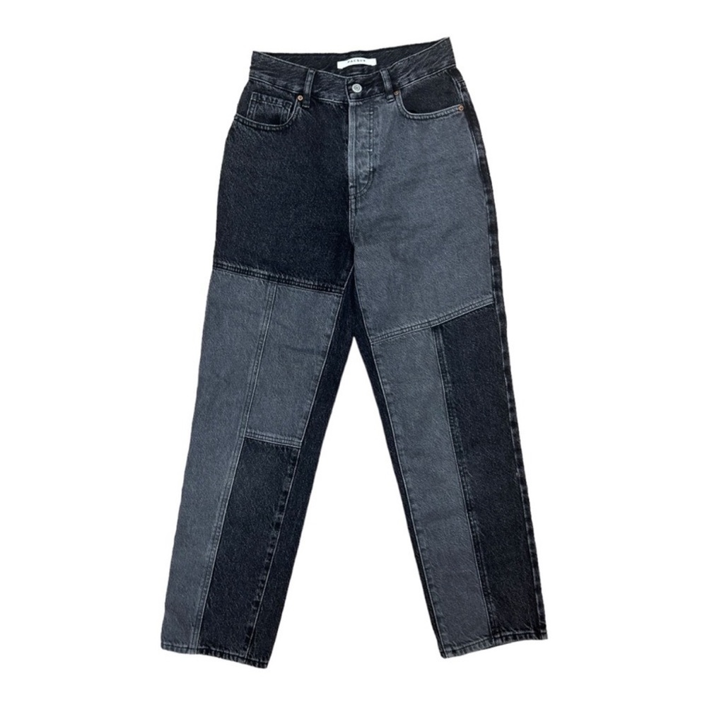 Pacsun patch work black jeans